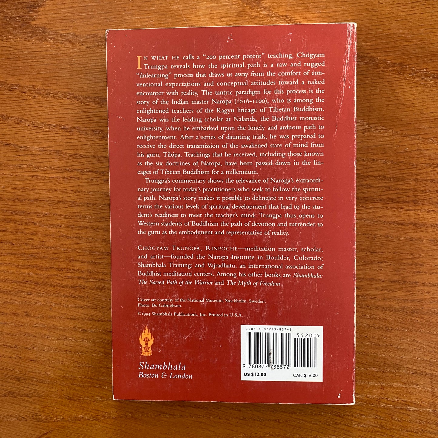 Illusion's Game: The Life and Teaching of Naropa Chögyam Trungpa