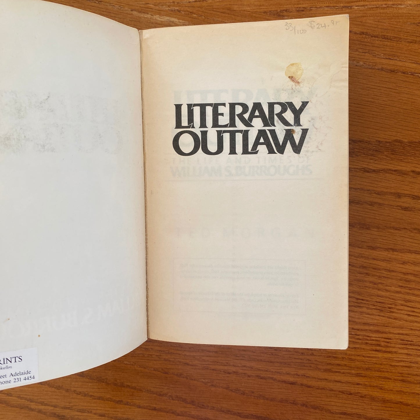 William S. Burroughs - Literary Outlaw