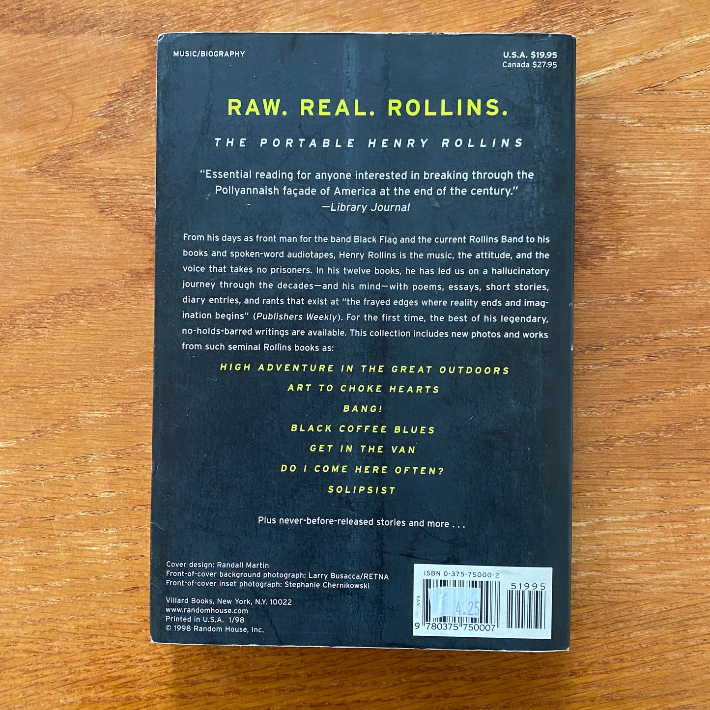 Henry Rollins - The Portable Henry Rollins