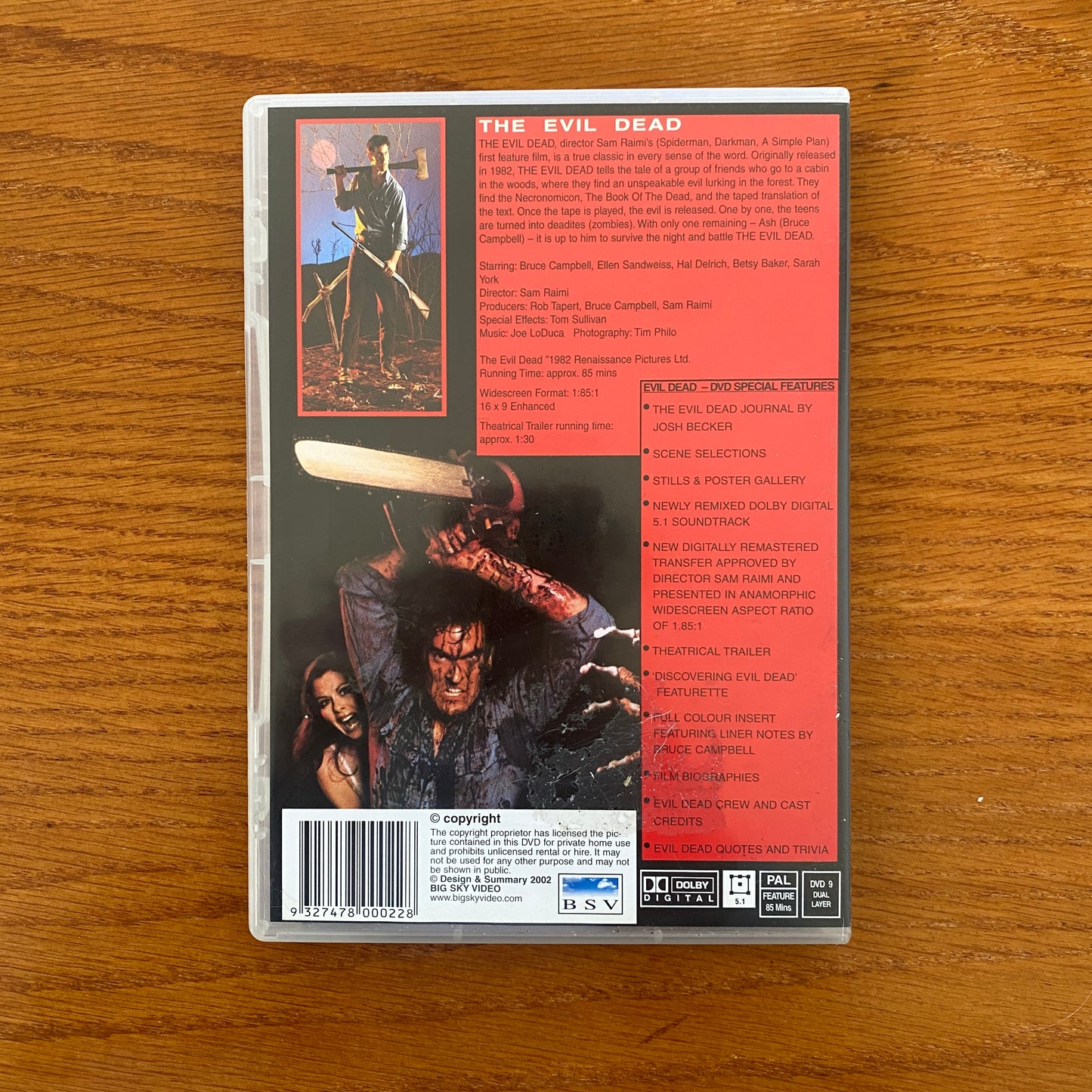 Evil Dead Widescreen & Zine