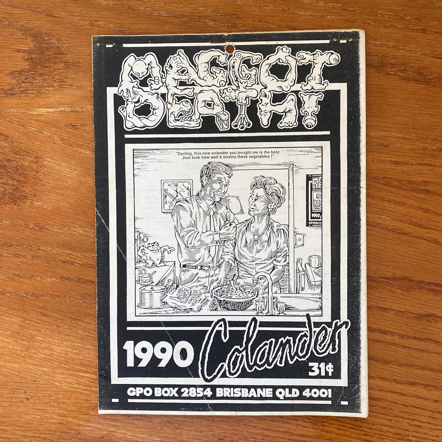 Maggot Death 1990 Calendar