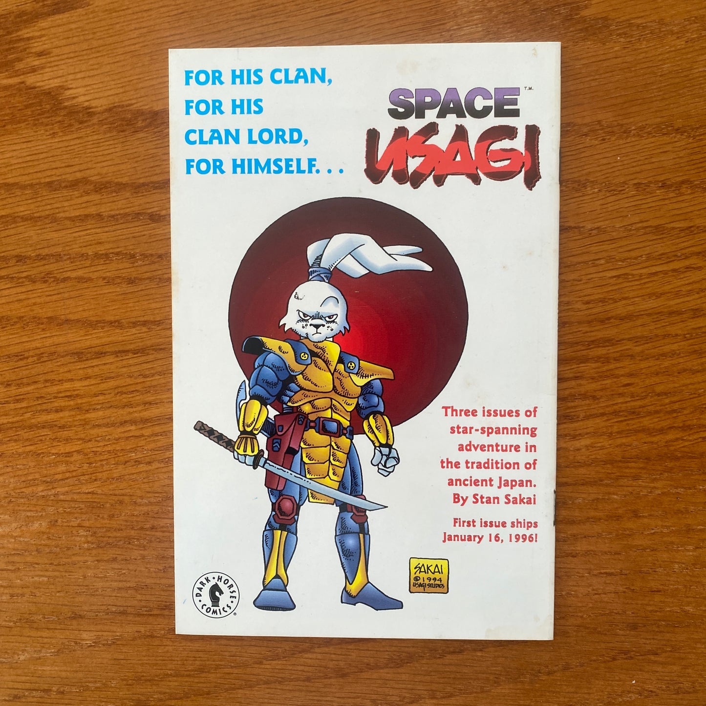 Space Usagi Ashcan 1