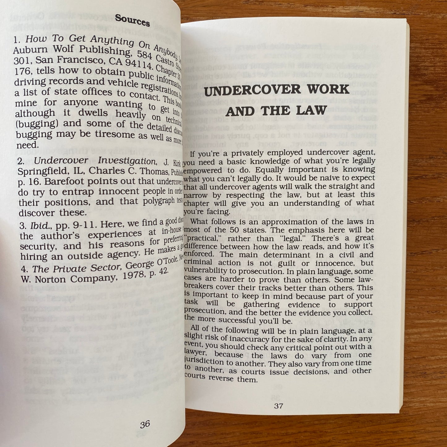 Undercover Work - Burt Rapp