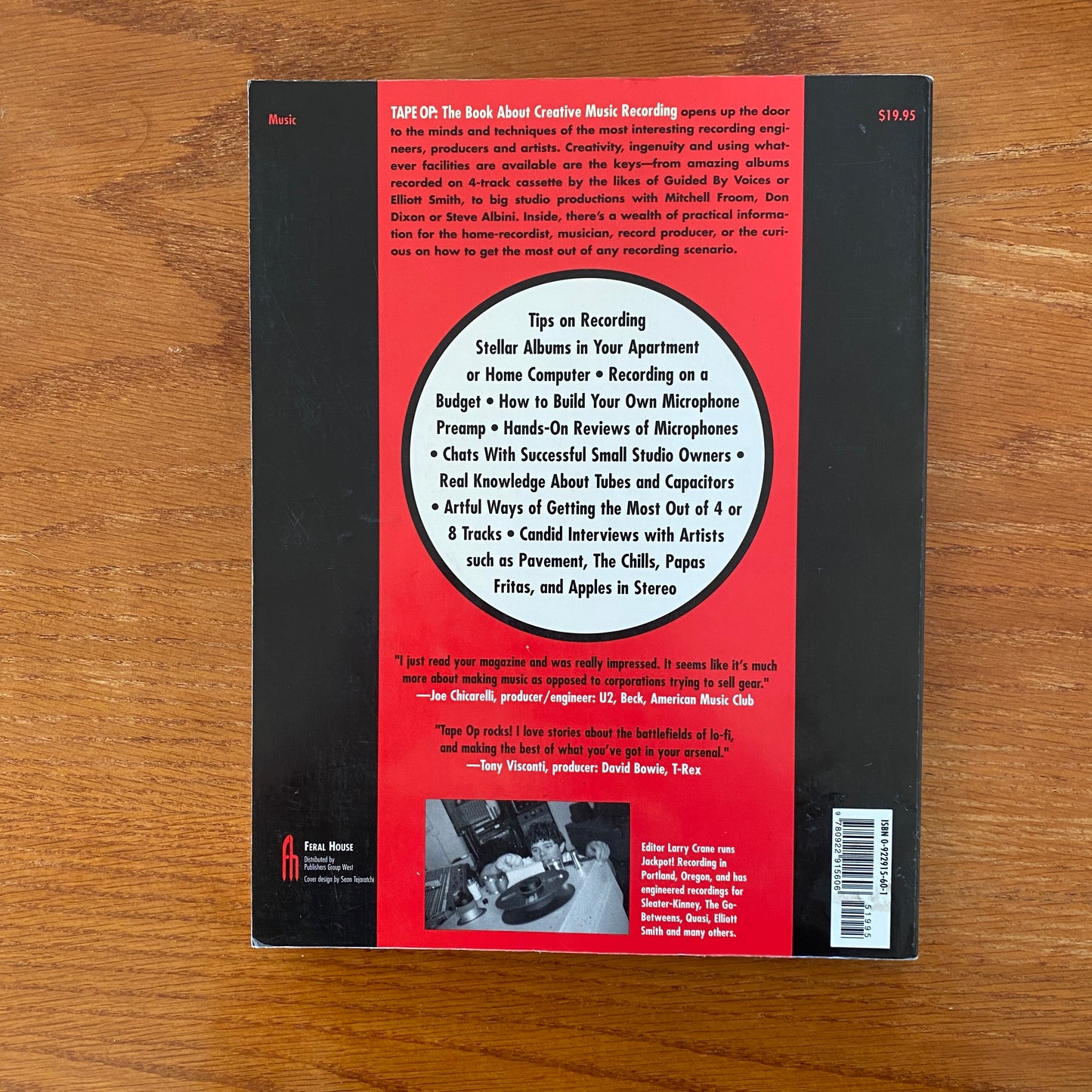 The Tape Op: The Book About Creative Music Recording - Larry Crane