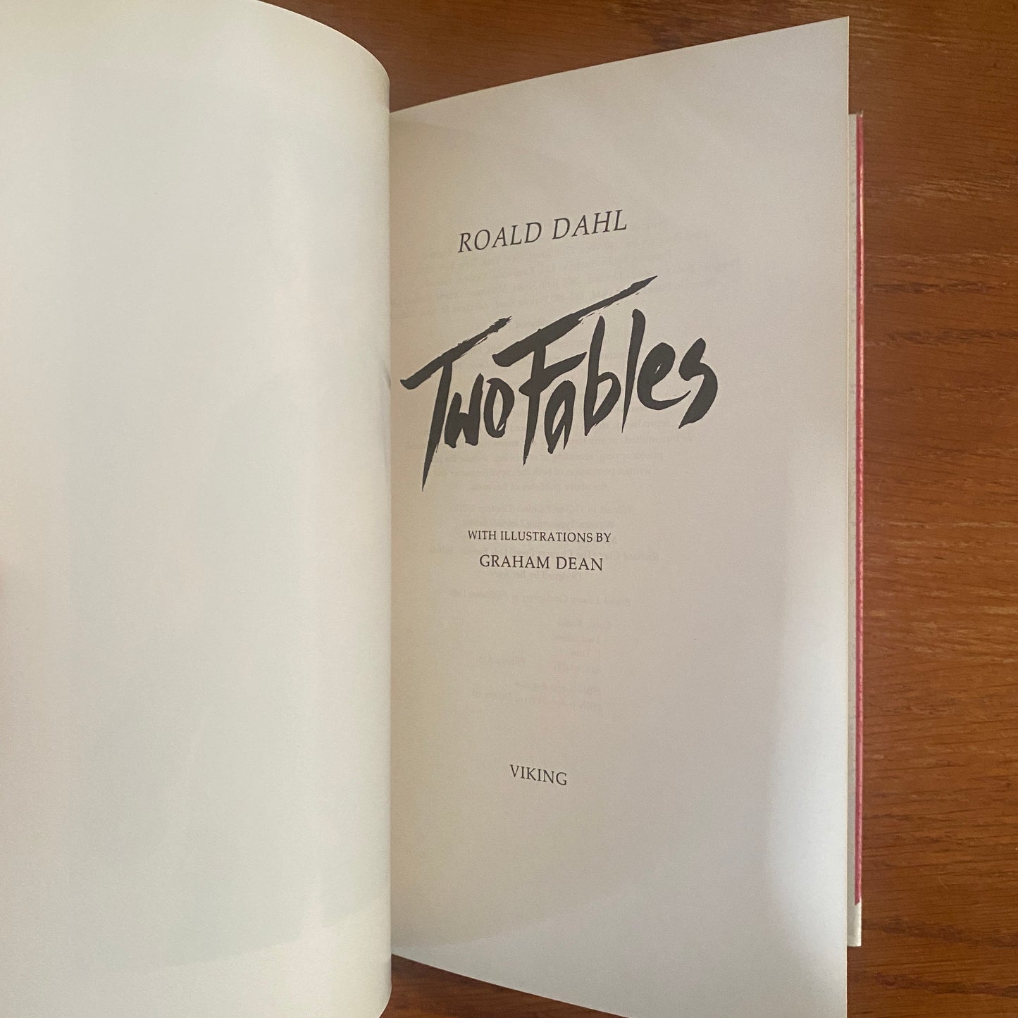 Roald Dahl - Two Fables
