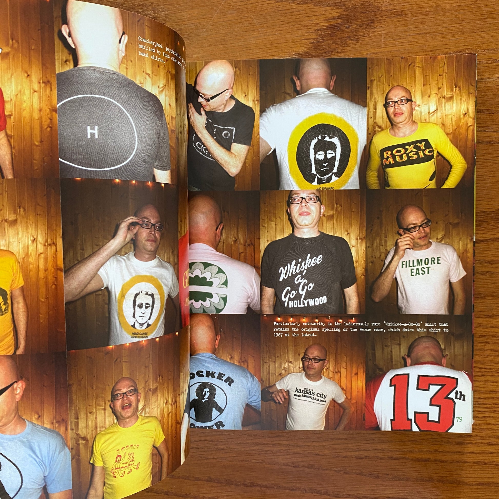 Vintage Rock T-Shirt by Johan Kugelberg, Seth Weisser Gerard