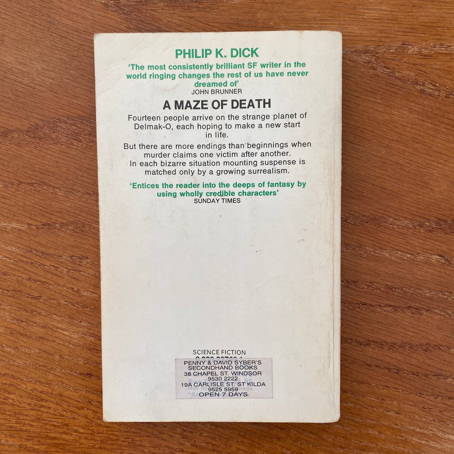 Philip K. Dick - A Maze Of Death