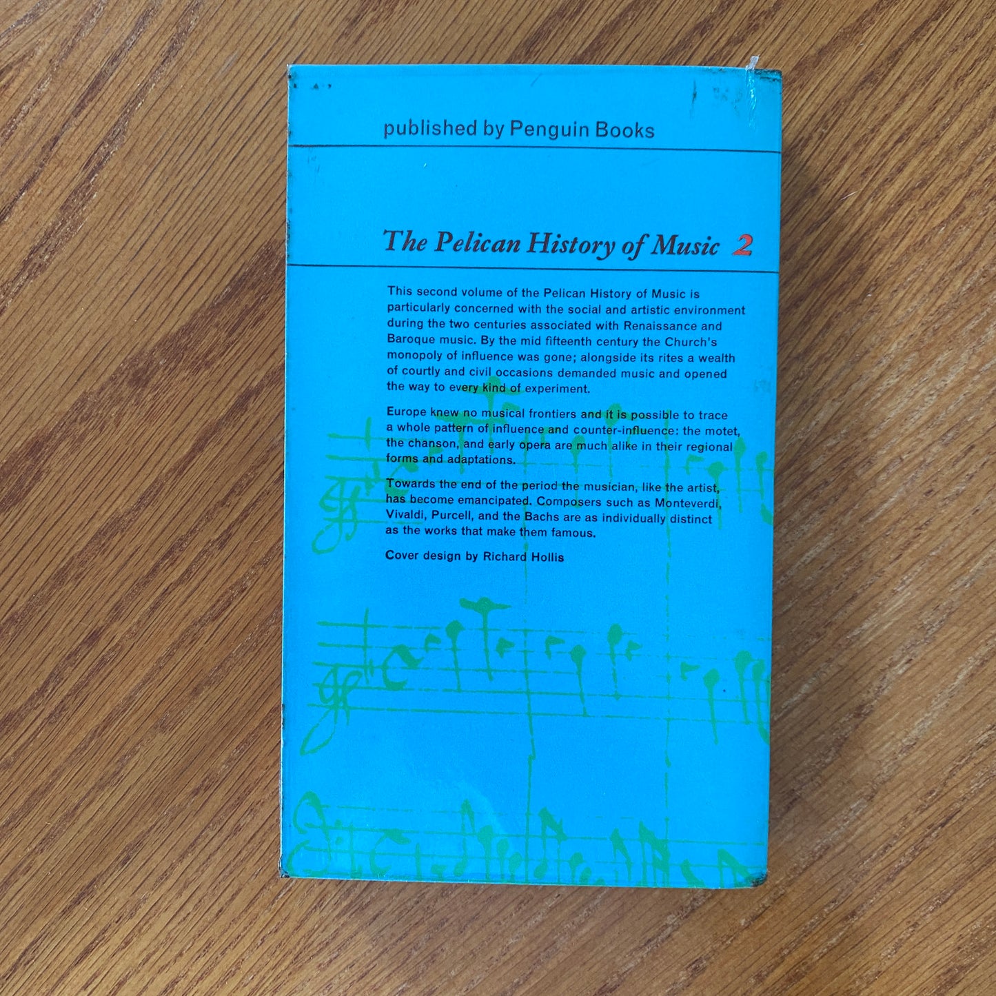 The Pelican History of Music: Volume 2 Renaissance & Baroque - Alec Robertson and Denis Stevens