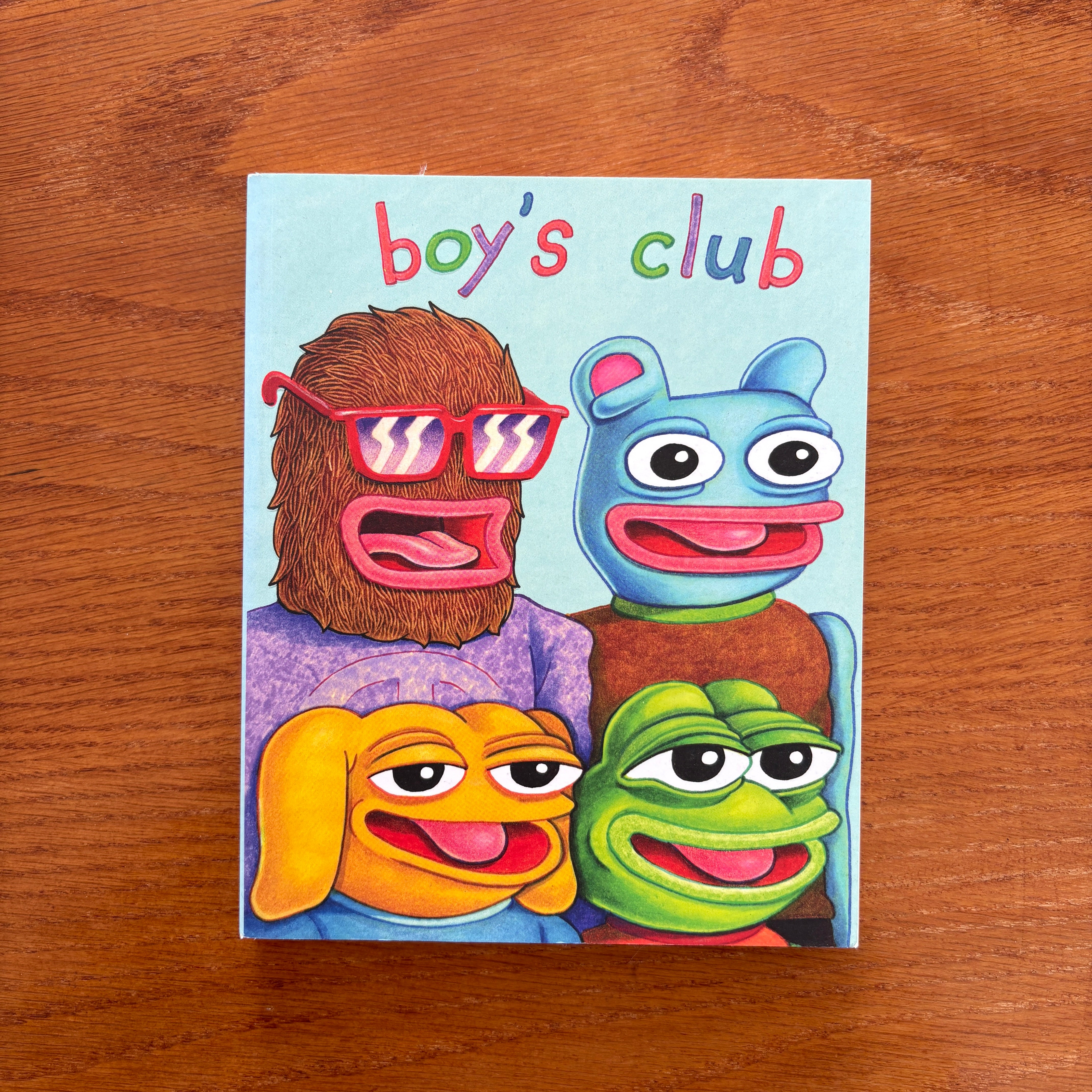 コレクション Boy's Club 3 drawing by Matt Furie Boys Club - Matt Furie – Rumorbooks