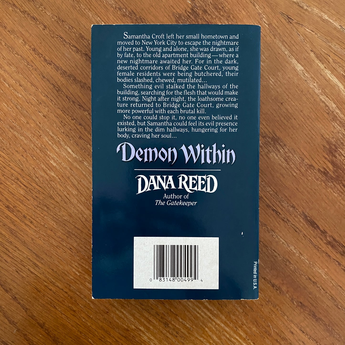 Demon Within - Dana Reed