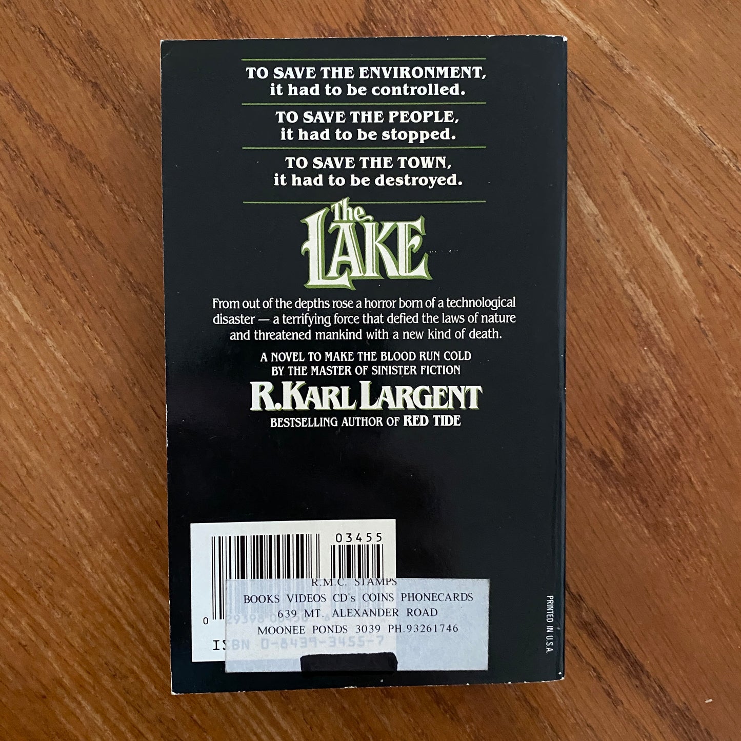 The Lake - R. Karl Largent