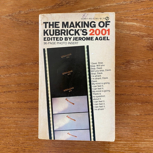 The Making Of Kubrick's 2001 - Jerome Agel