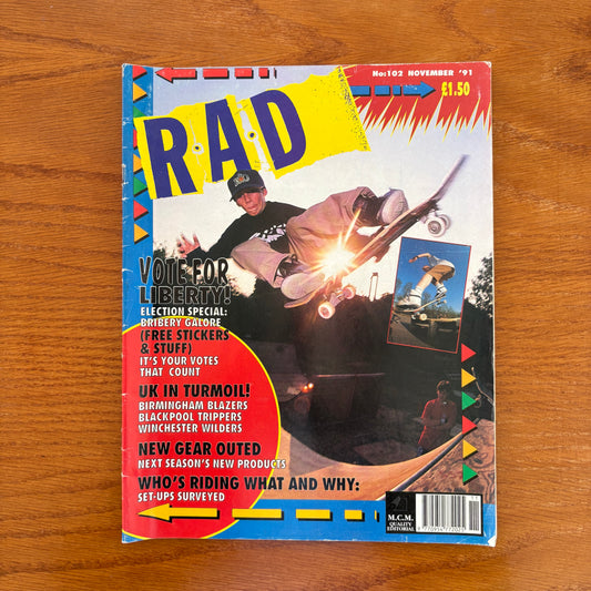 R.A.D #102 Nov 1991