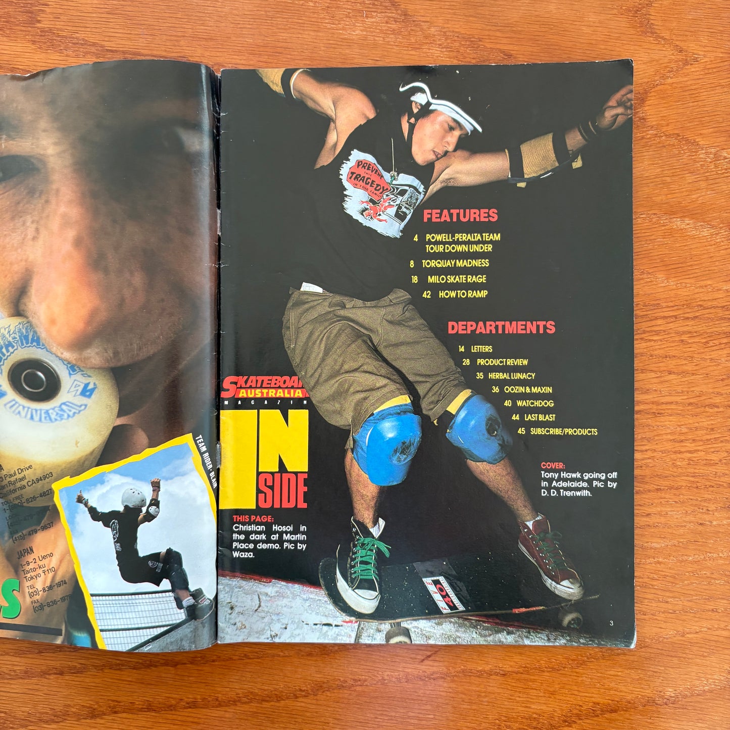 Skateboard Australia Magazine V1N11