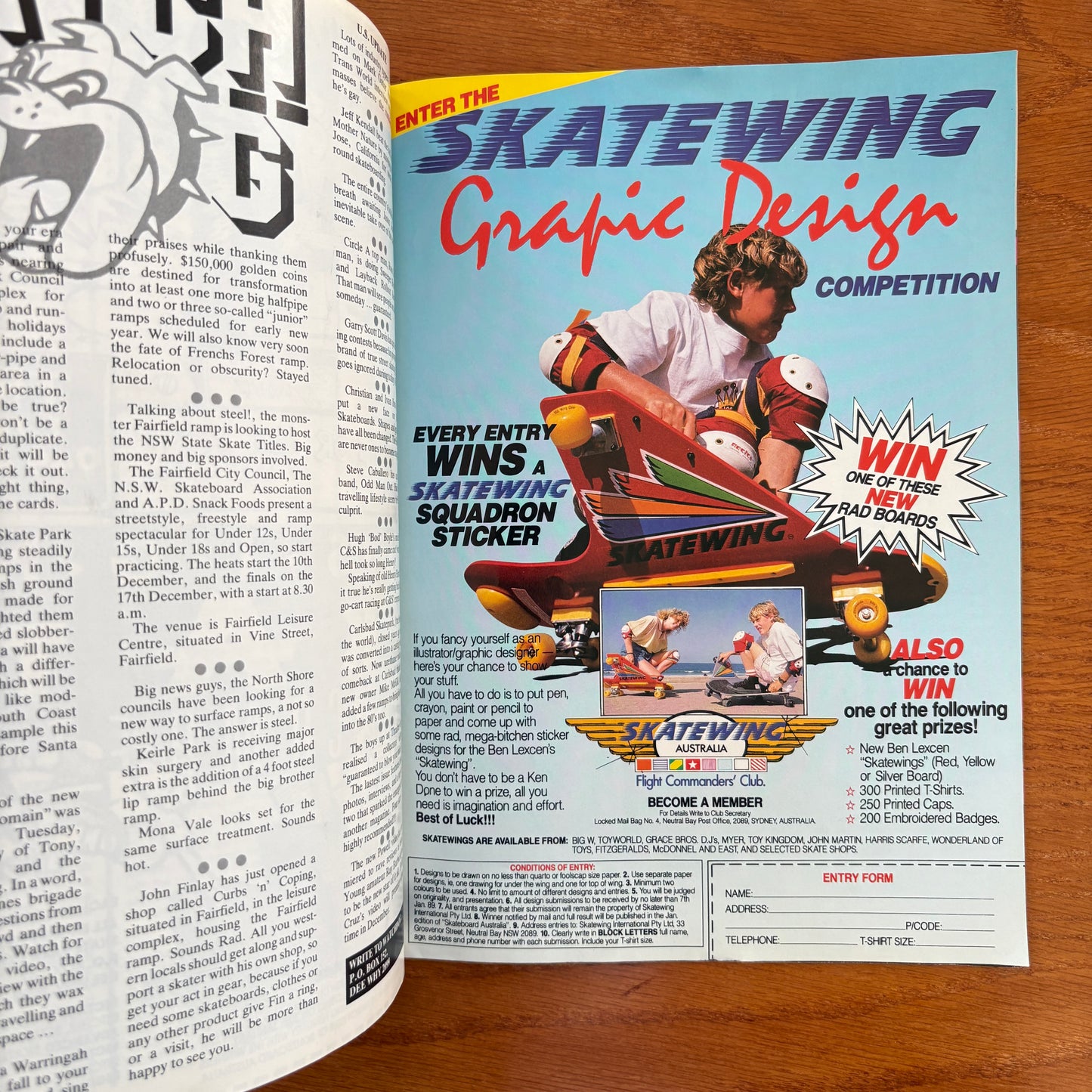 Skateboard Australia Magazine V1N11