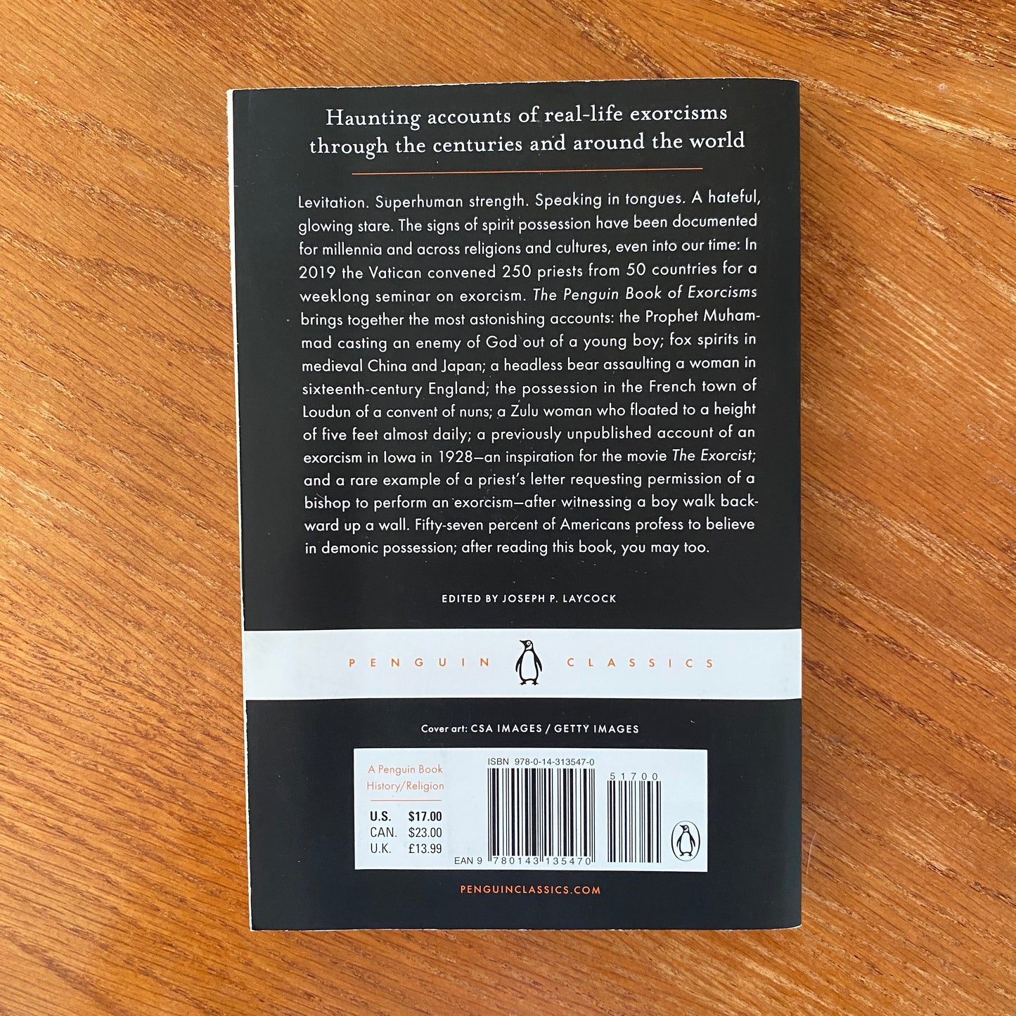 The Penguin Book of Exorcisms - Joseph P. Laycock