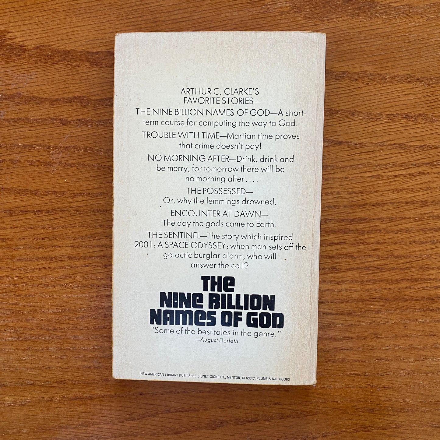 Arthur C. Clark - The Nine Billion Names Of God: The Best Short Stories Of Arthur C. Clark