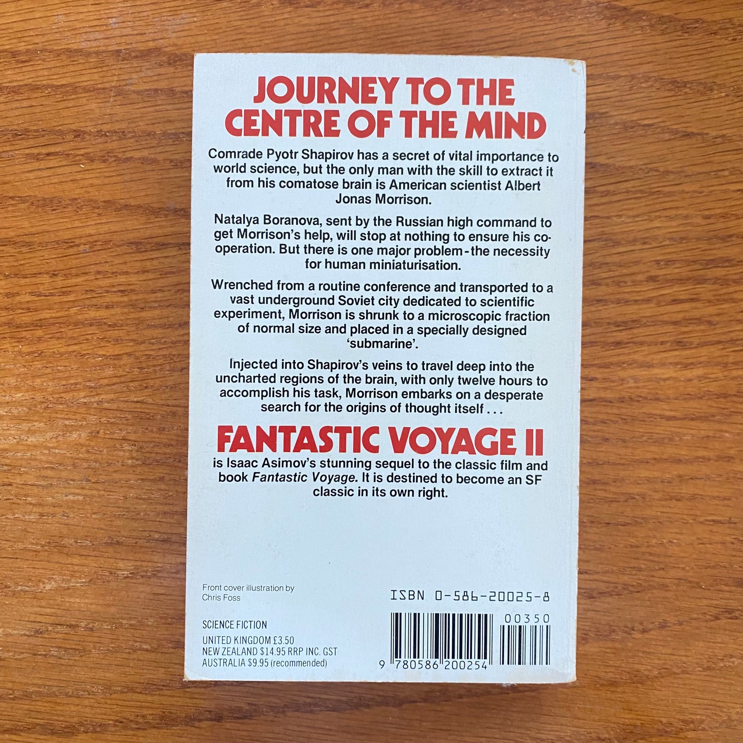 Isaac Asimov - Fantastic Voyage II Destination Brain