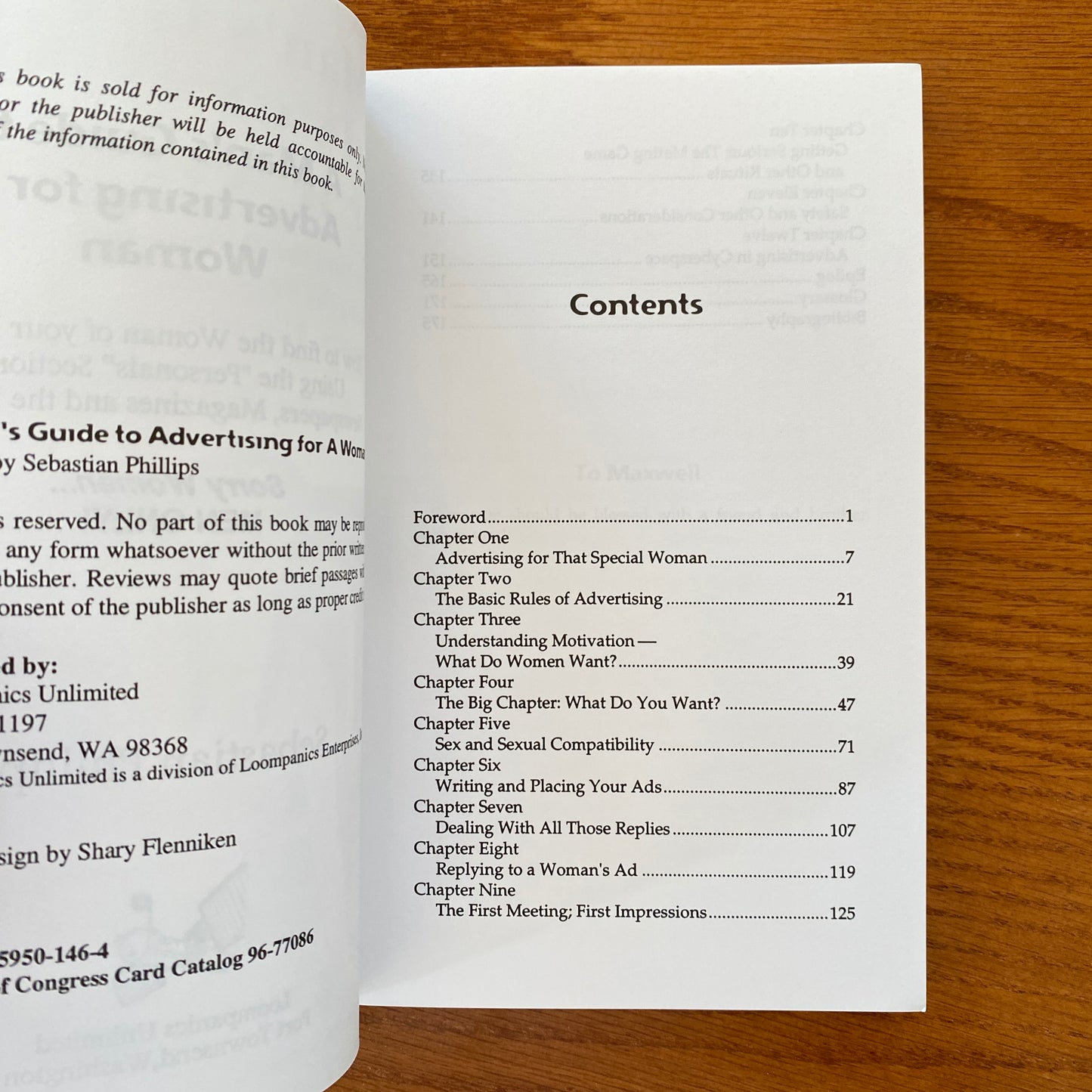 A Man's Guide to Advertising for a Woman:   How to Find the Woman of Your Dreams Using the "Personals" Section of Newspapers, Magazines, and the Internet - Sebastian Phillips