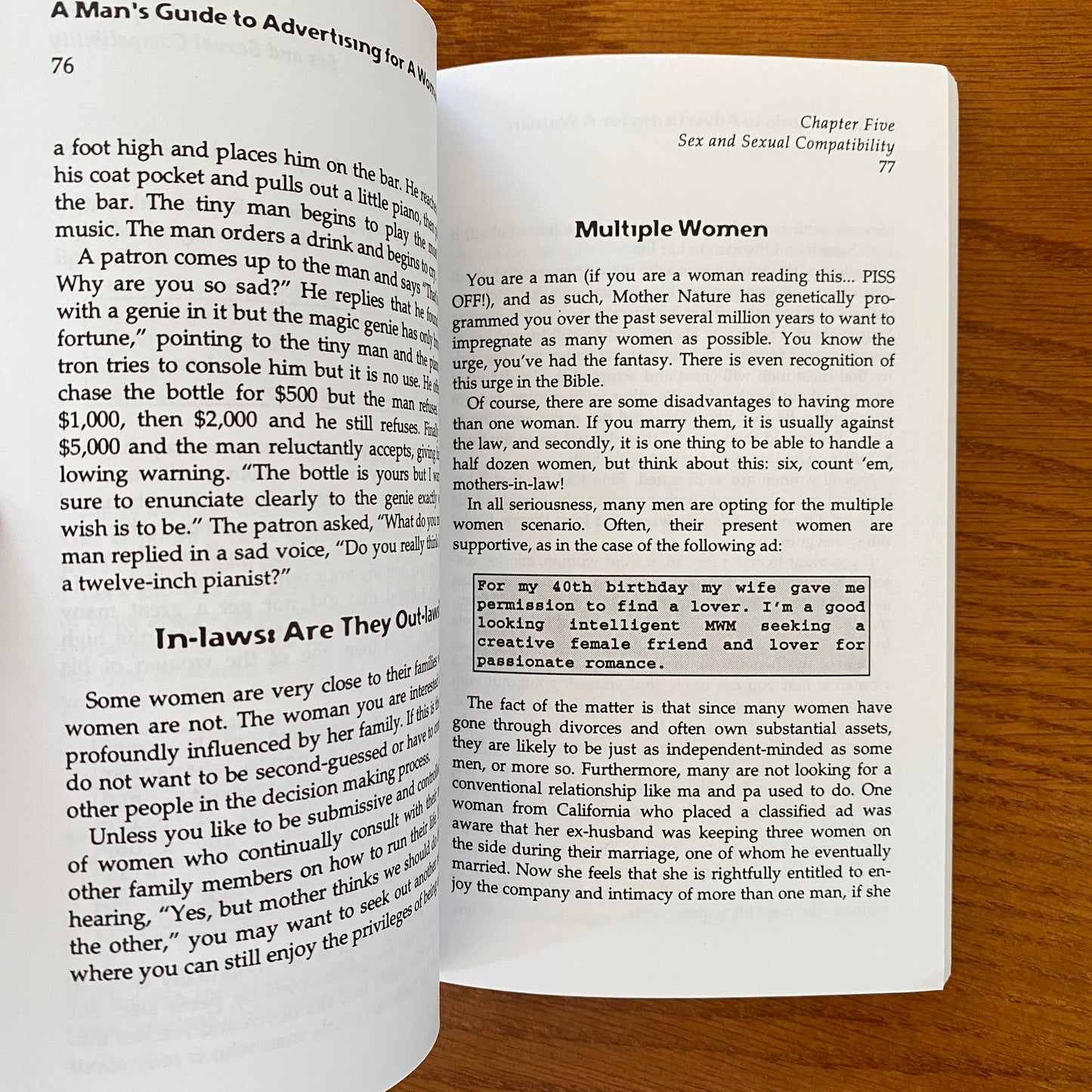 A Man's Guide to Advertising for a Woman:   How to Find the Woman of Your Dreams Using the "Personals" Section of Newspapers, Magazines, and the Internet - Sebastian Phillips