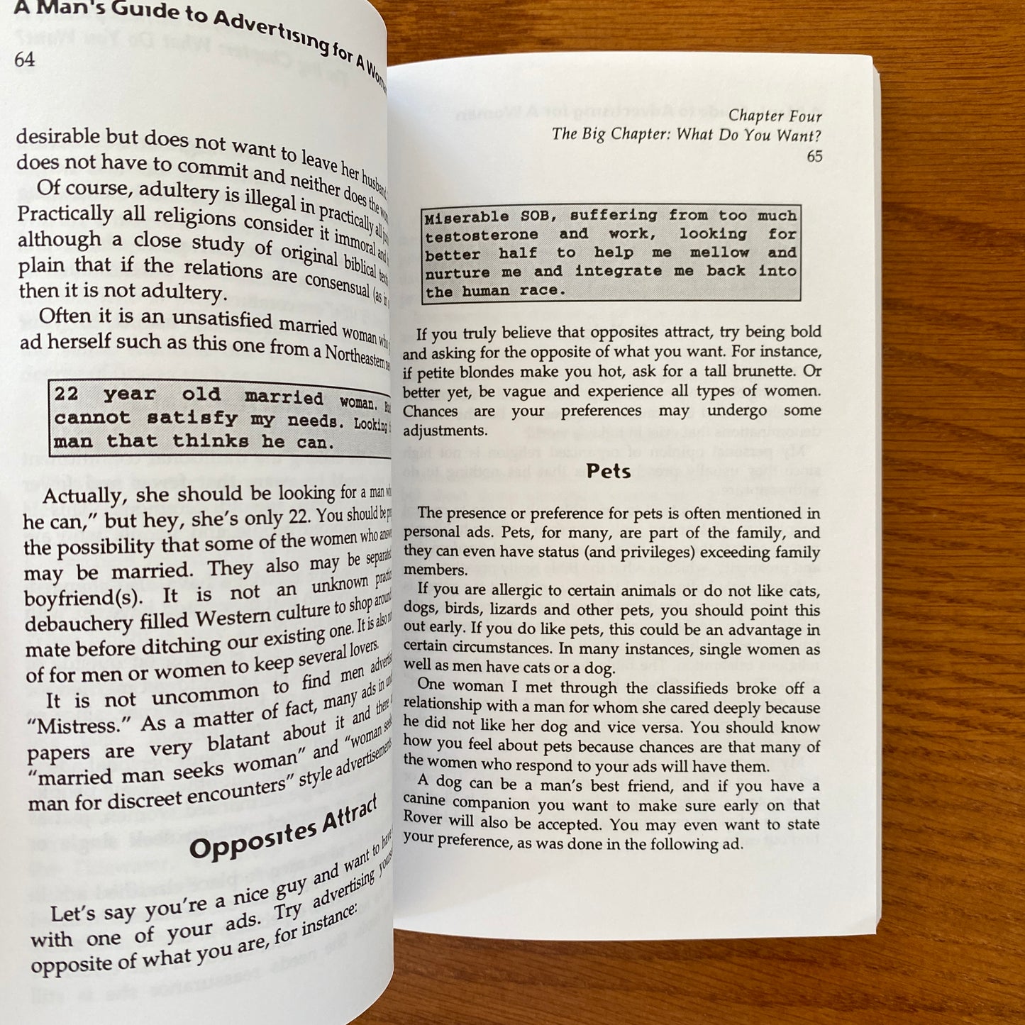 A Man's Guide to Advertising for a Woman:   How to Find the Woman of Your Dreams Using the "Personals" Section of Newspapers, Magazines, and the Internet - Sebastian Phillips