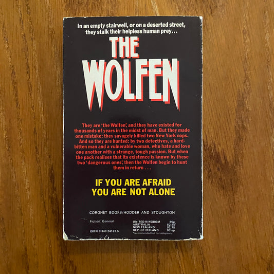 The Wolfen - Whitley Strieber