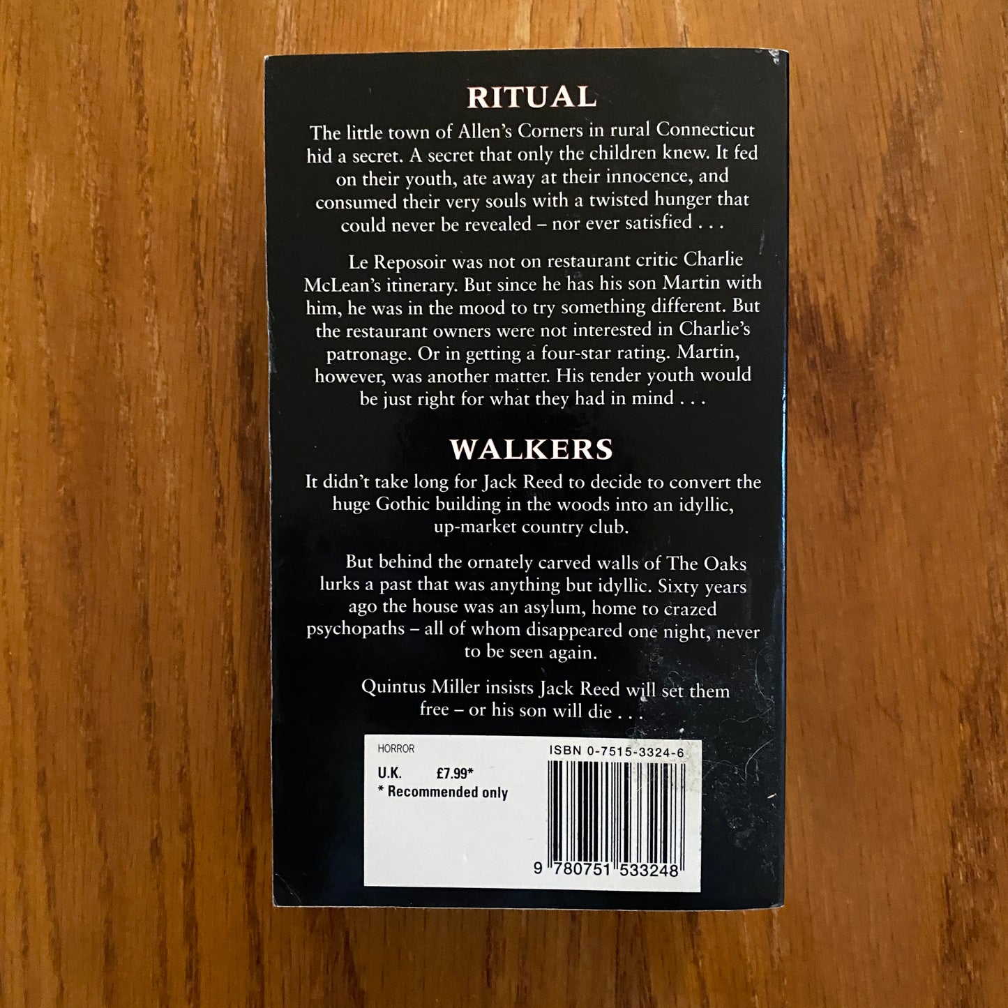 Graham Masterton - Ritual And Walkers