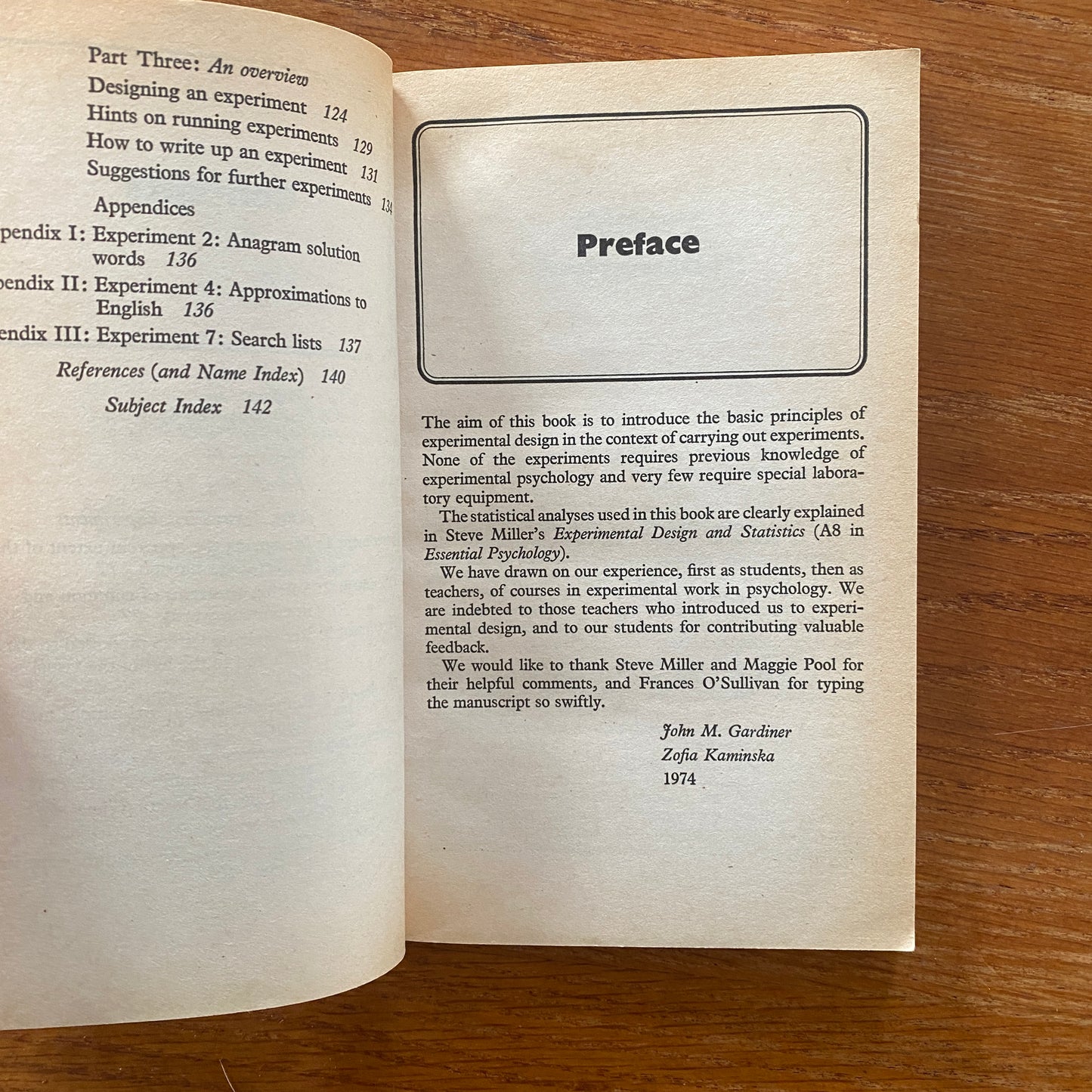 First Experiments in Psychology - Gardiner & Kaminska