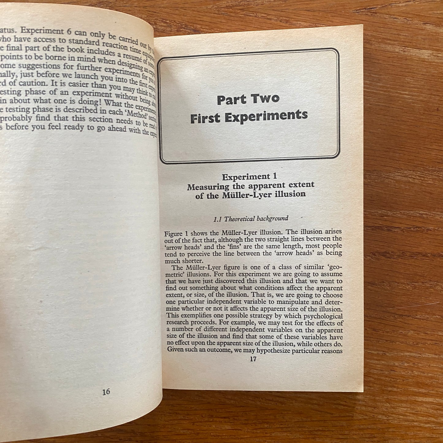 First Experiments in Psychology - Gardiner & Kaminska