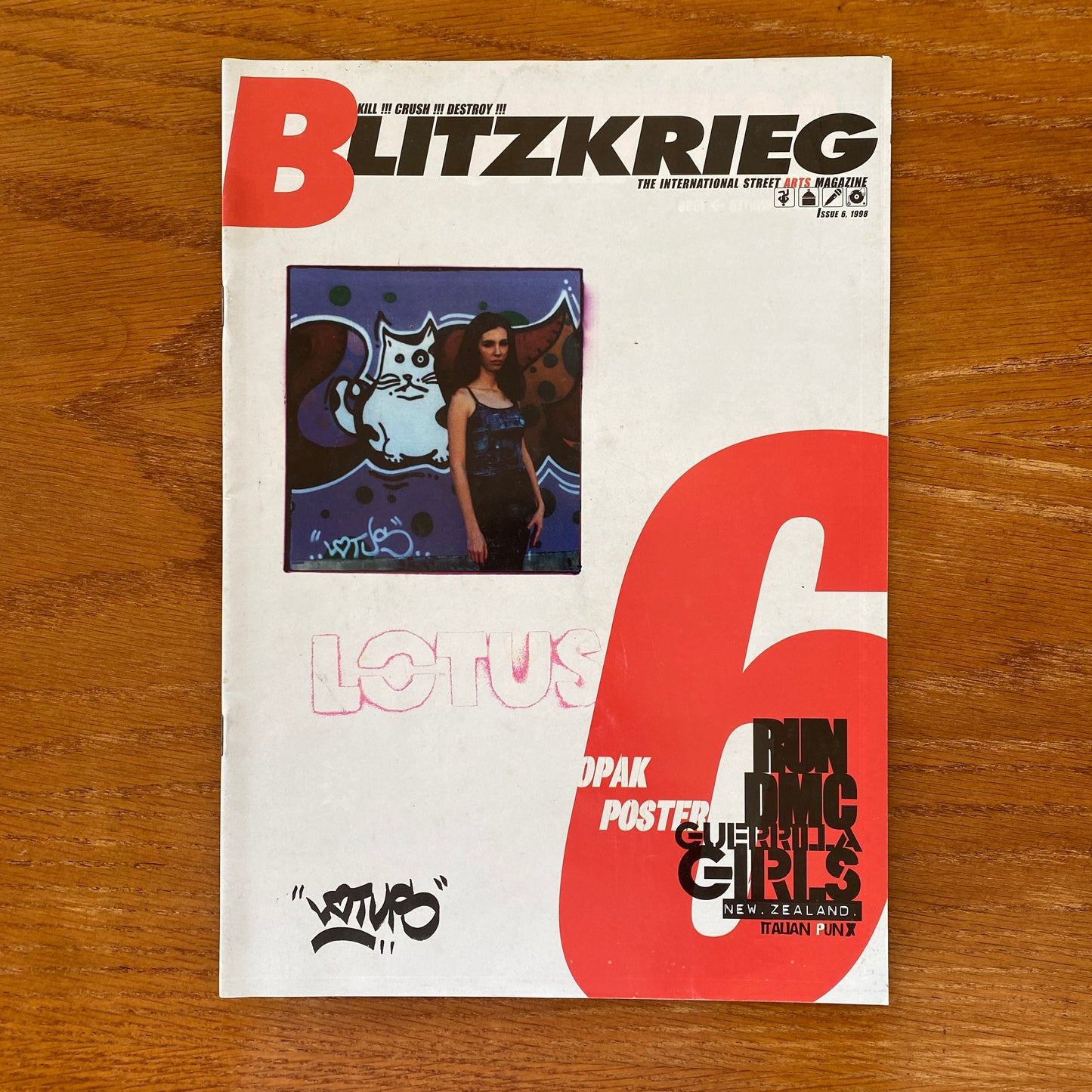 Blitzkrieg magazine, aussie graffiti, oz graff, graffiti magazine, hype magazine