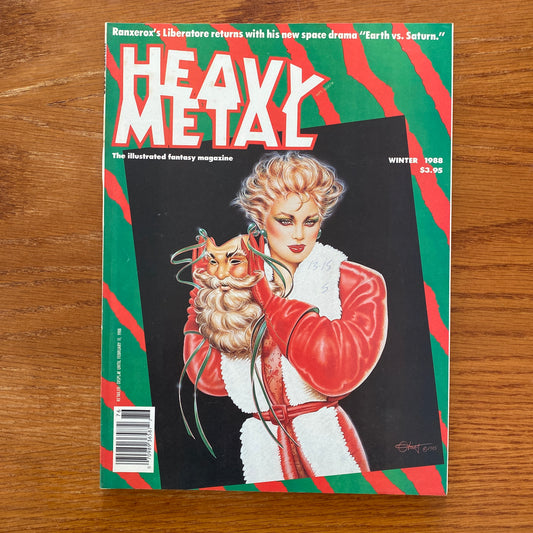 V11.4 Heavy Metal - Winter 1988 heavy metal magazine, heavy metal magazine australia, underground comics australia, rumor books