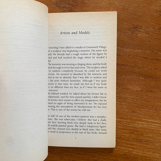 Anais Nin - Artists And Models
