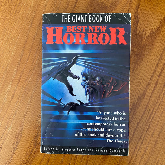 The Giant Book Of Best New Horror - Ramsay Campbell