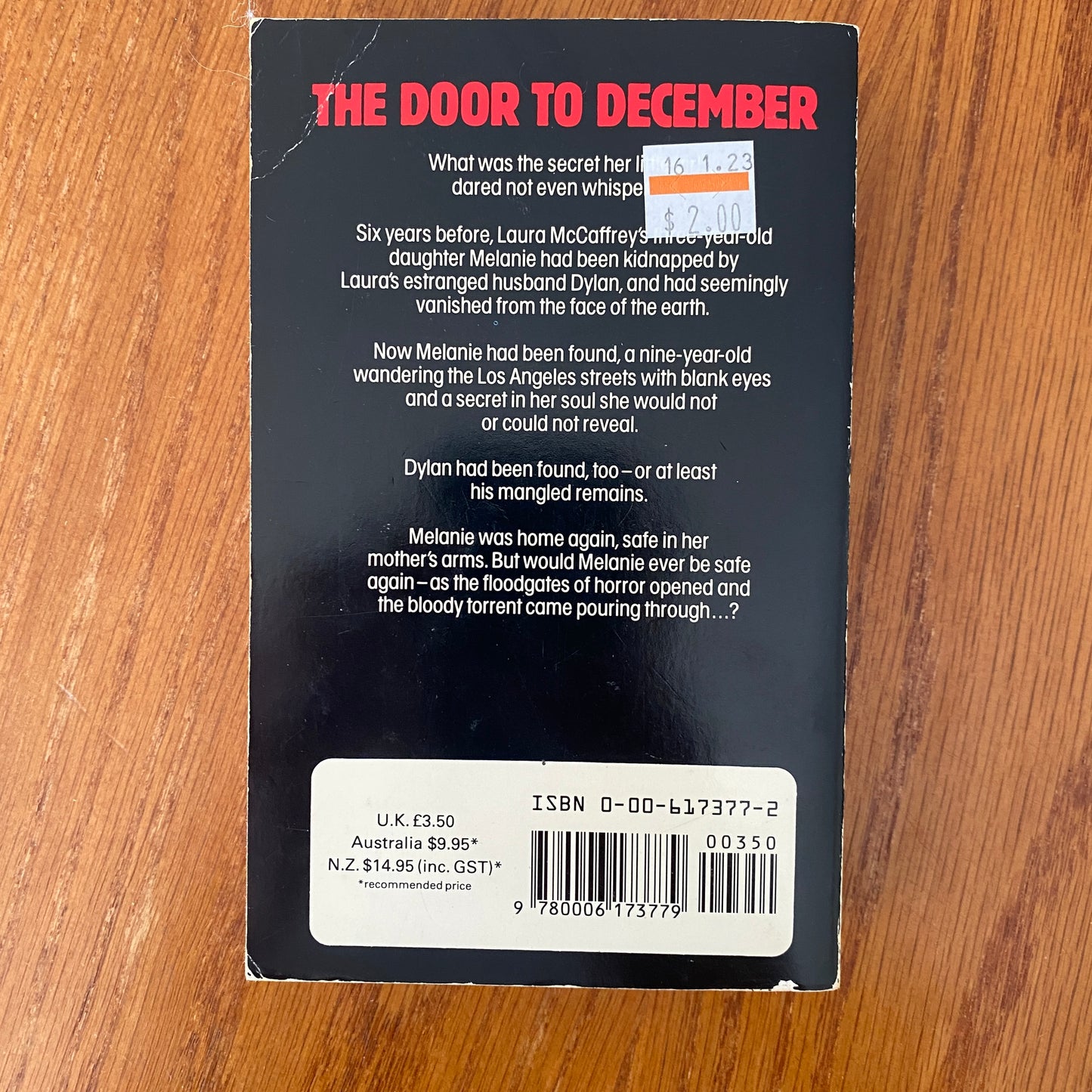 The Door To December - Leigh Nichols