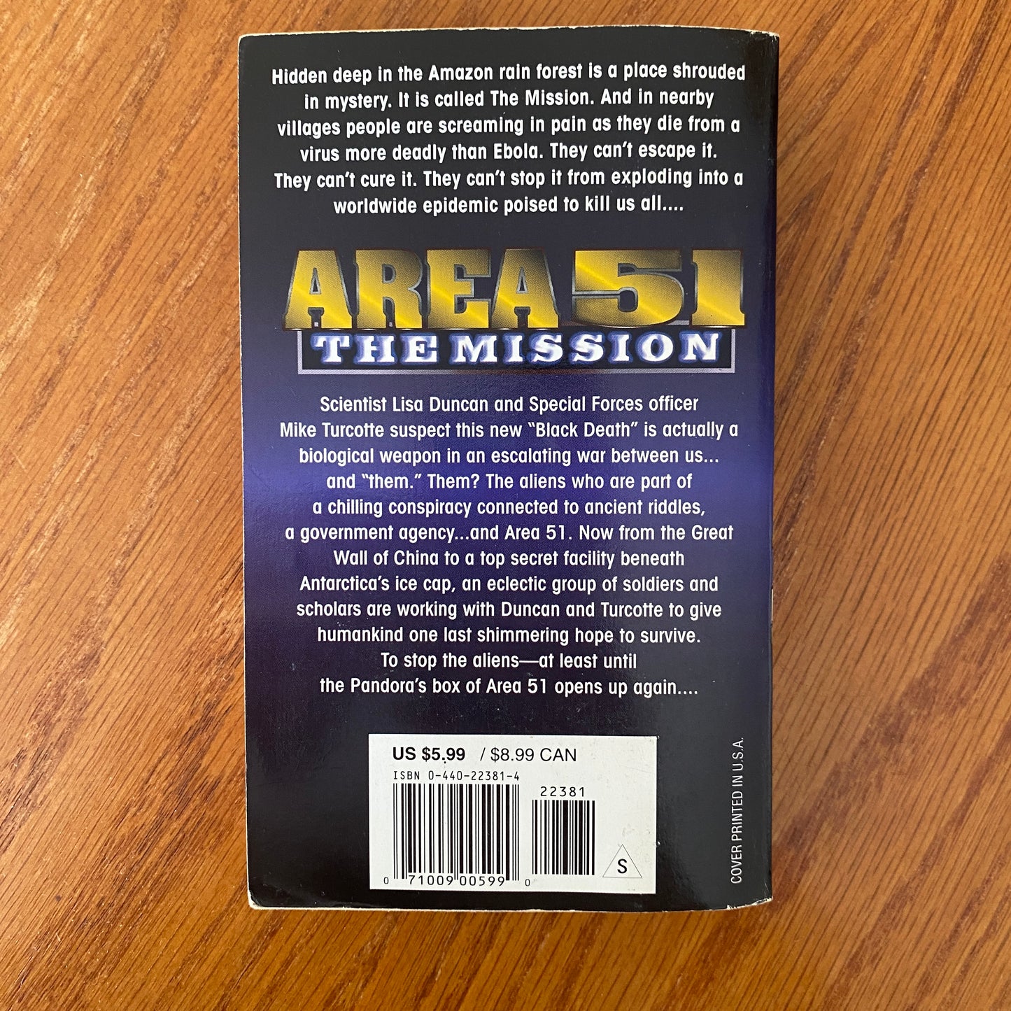 Area 51: The Mission - Robert Doherty