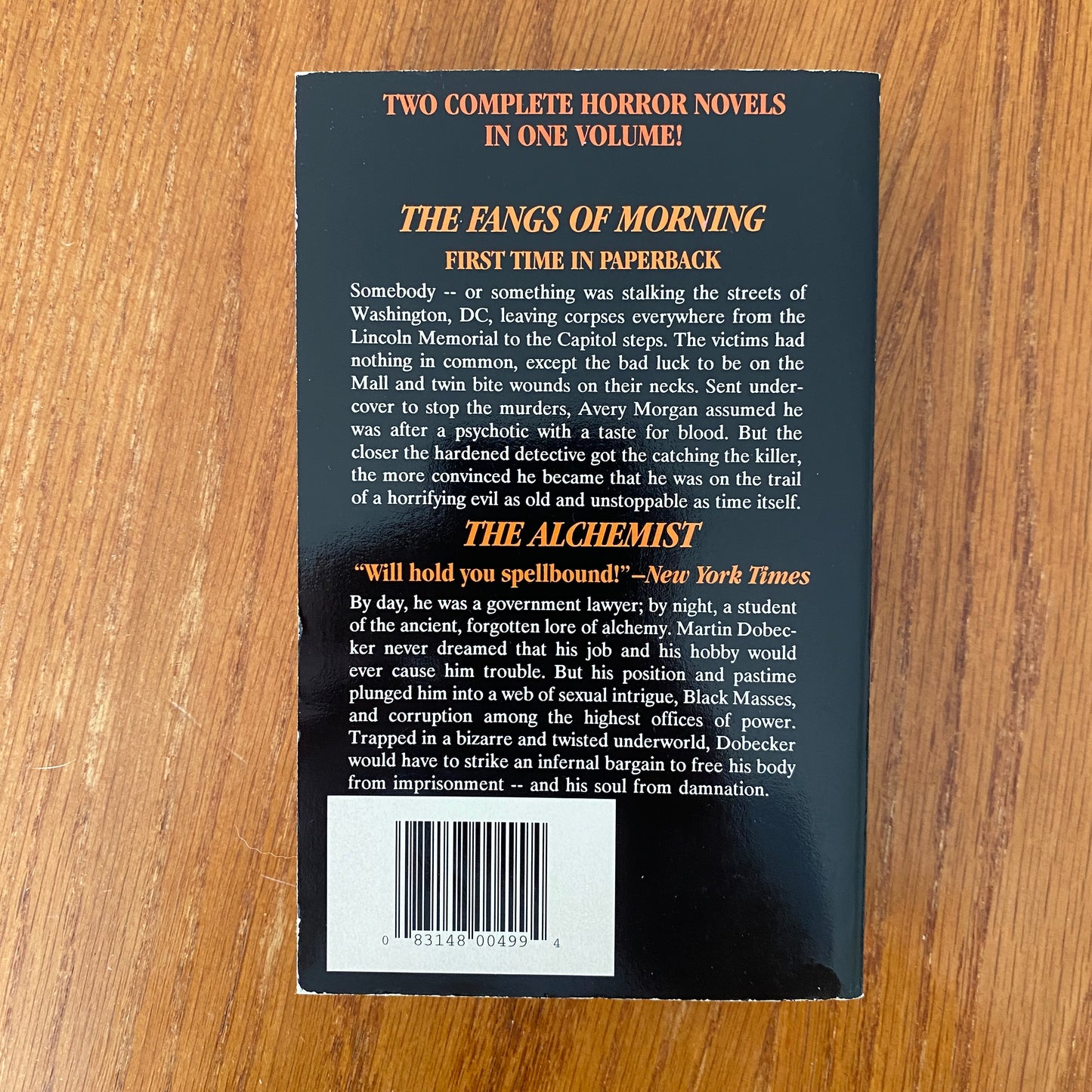 The Fangs Of Morning / The Alchemist - Leslieh H. Whitten