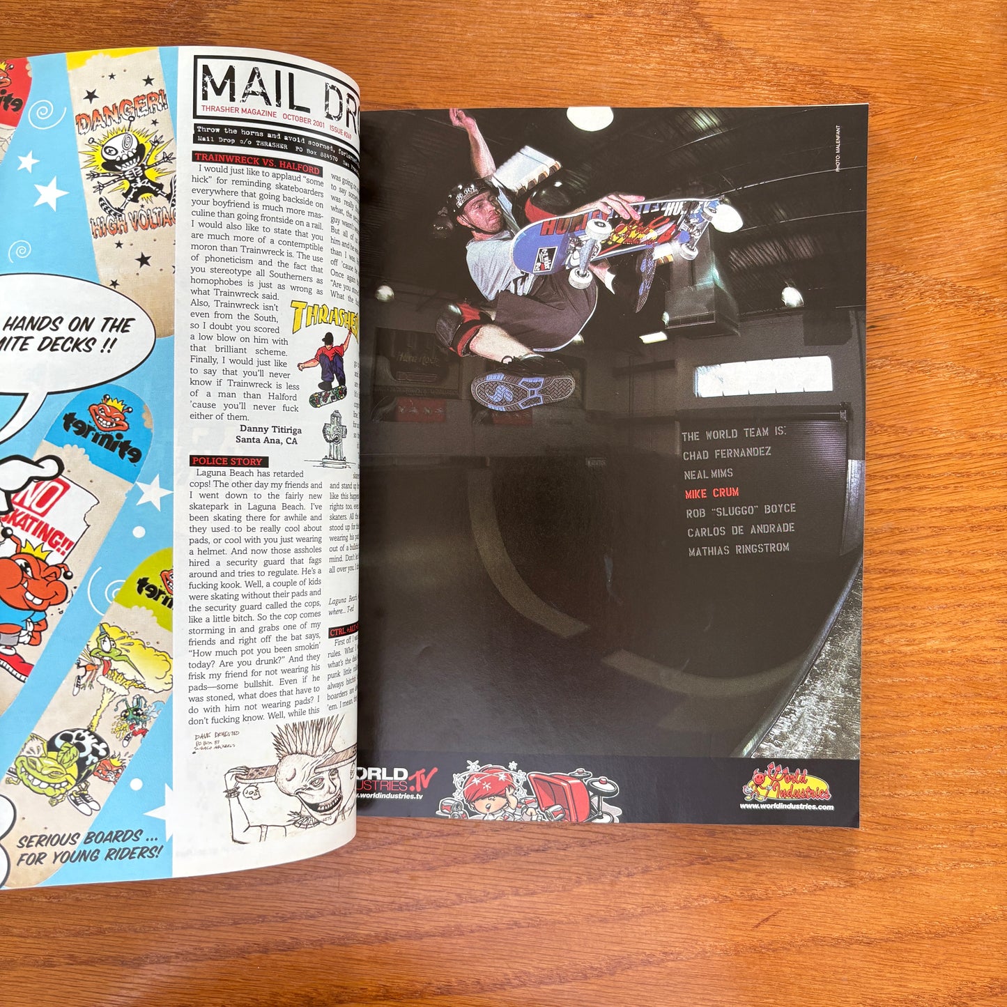 Thrasher 249 Oct 2001