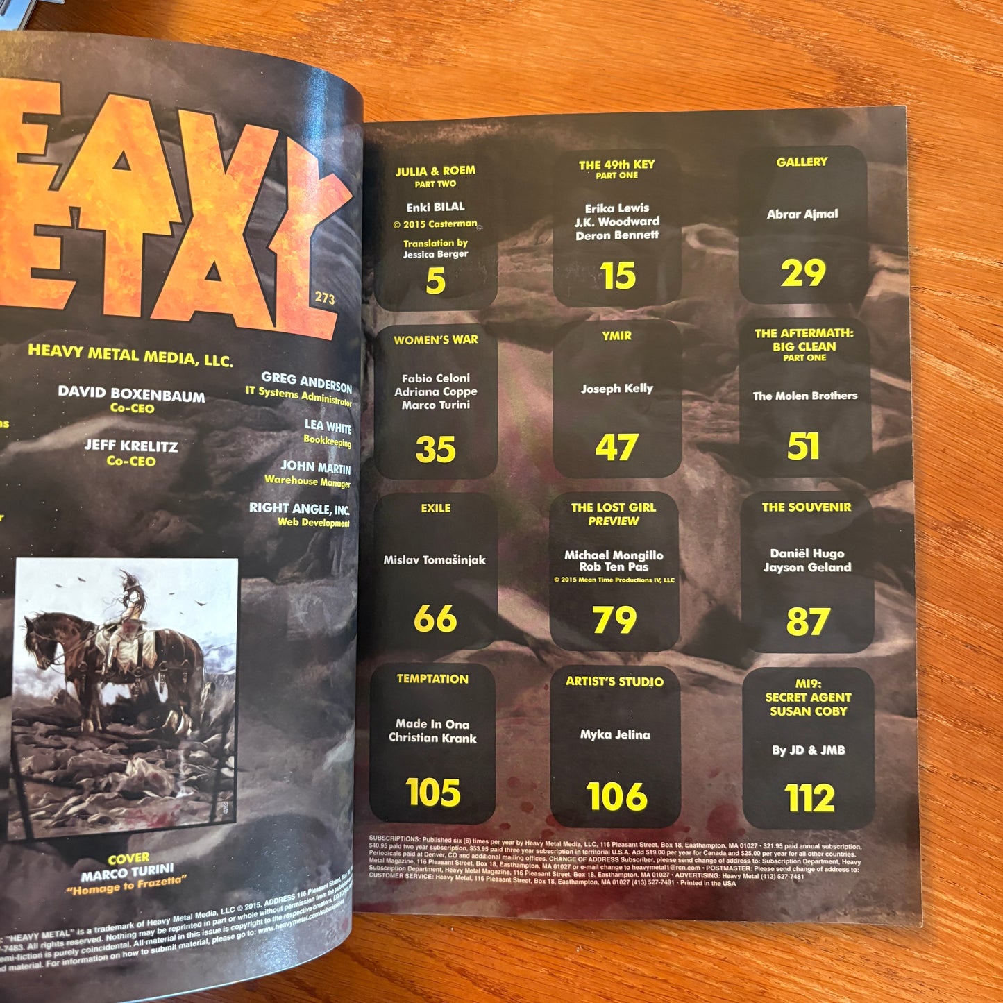 Heavy Metal 273