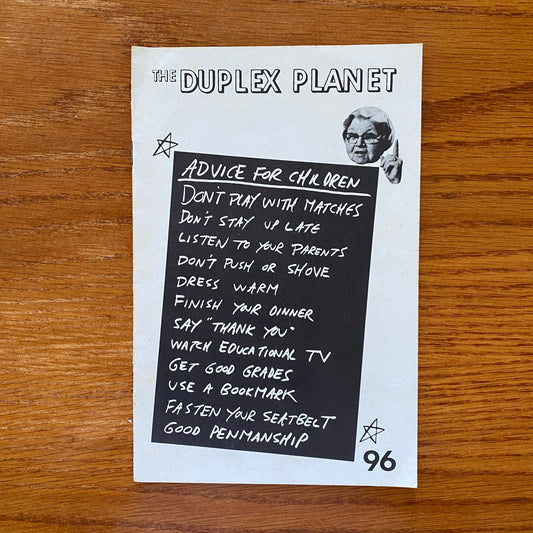 The Duplex Planet 96