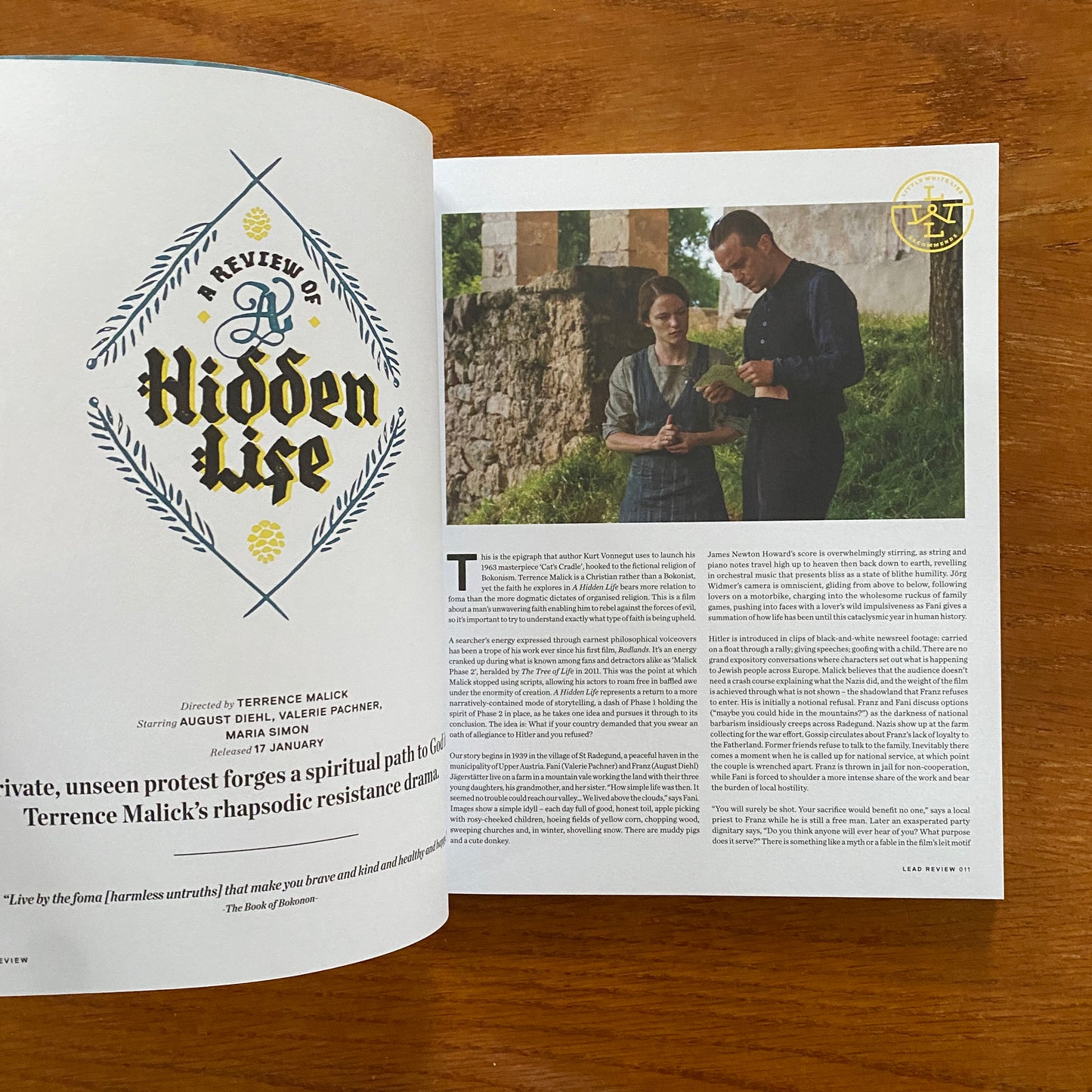 Issue 83 - A Hidden Life