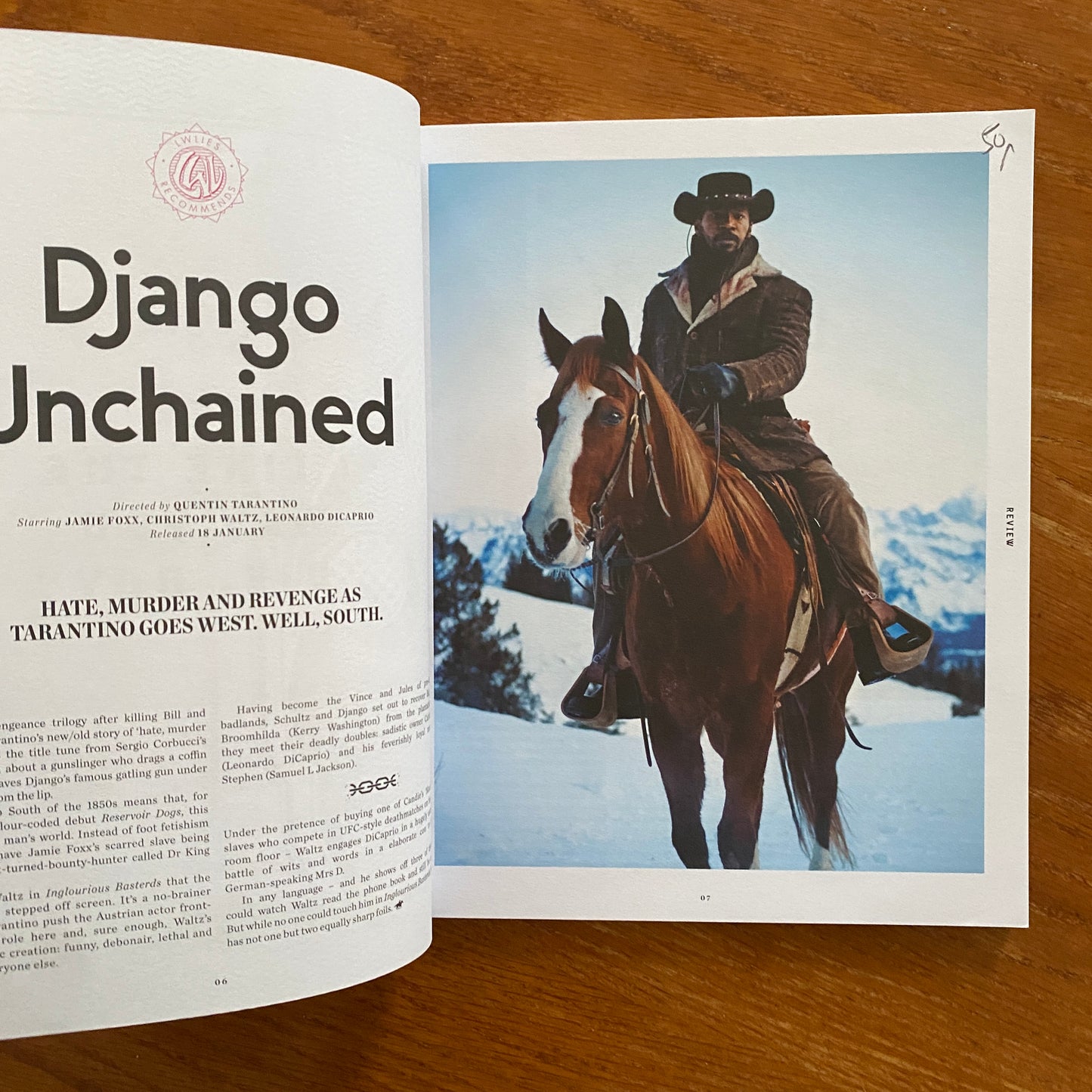Issue 45 - Django Unchained