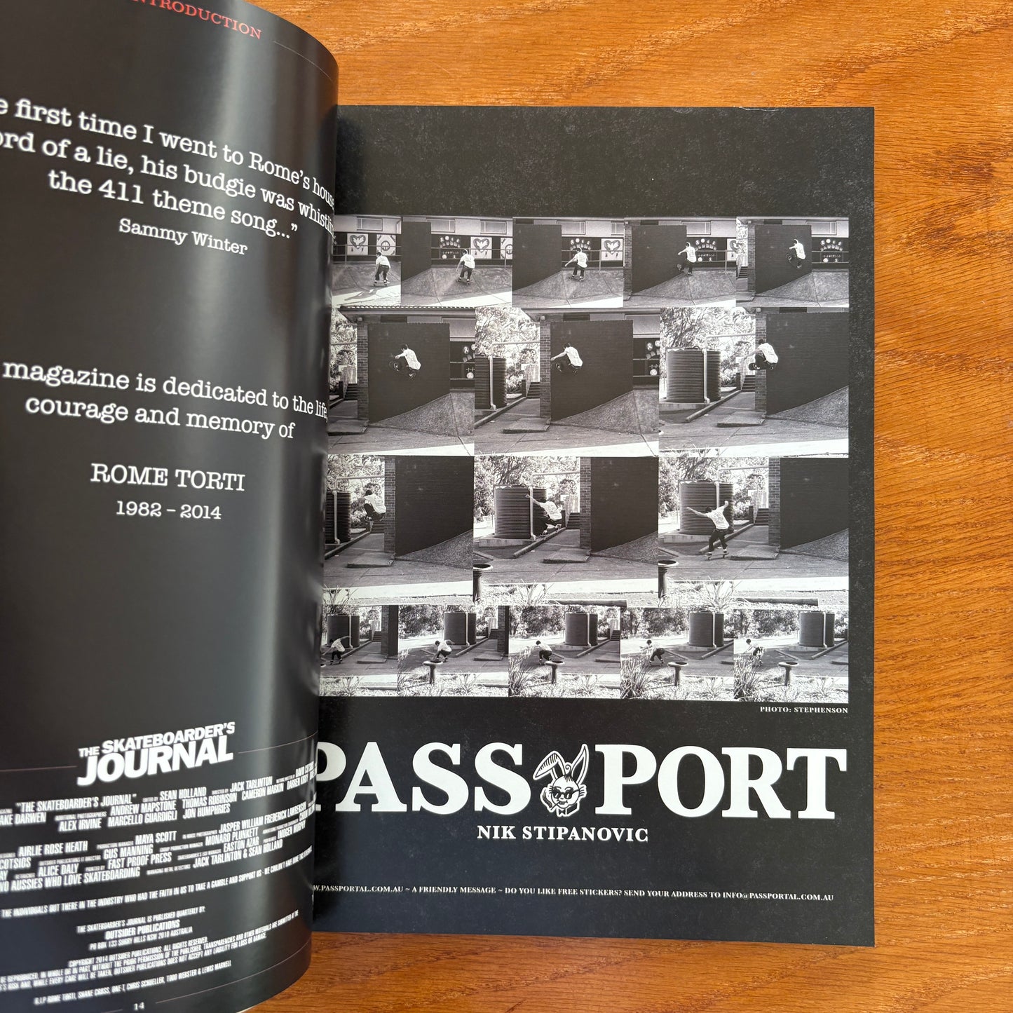 The Skateboarder's Journal 33