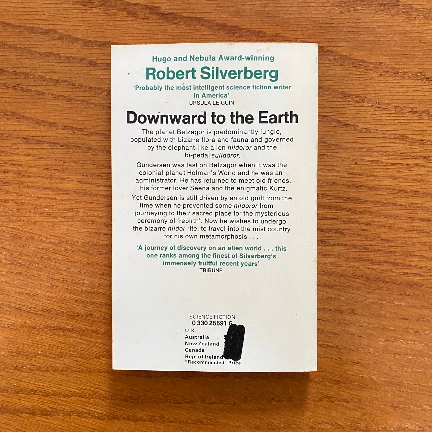 Robert Silverberg - Downward To The Earth