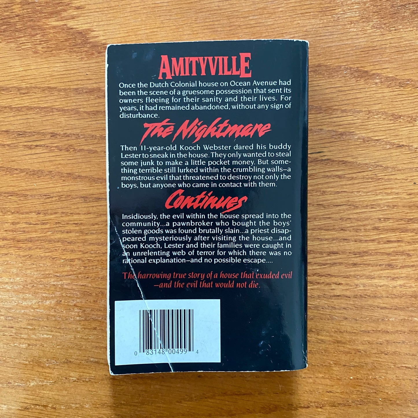 Amityville: The Nightmare Continues - Robin Karl