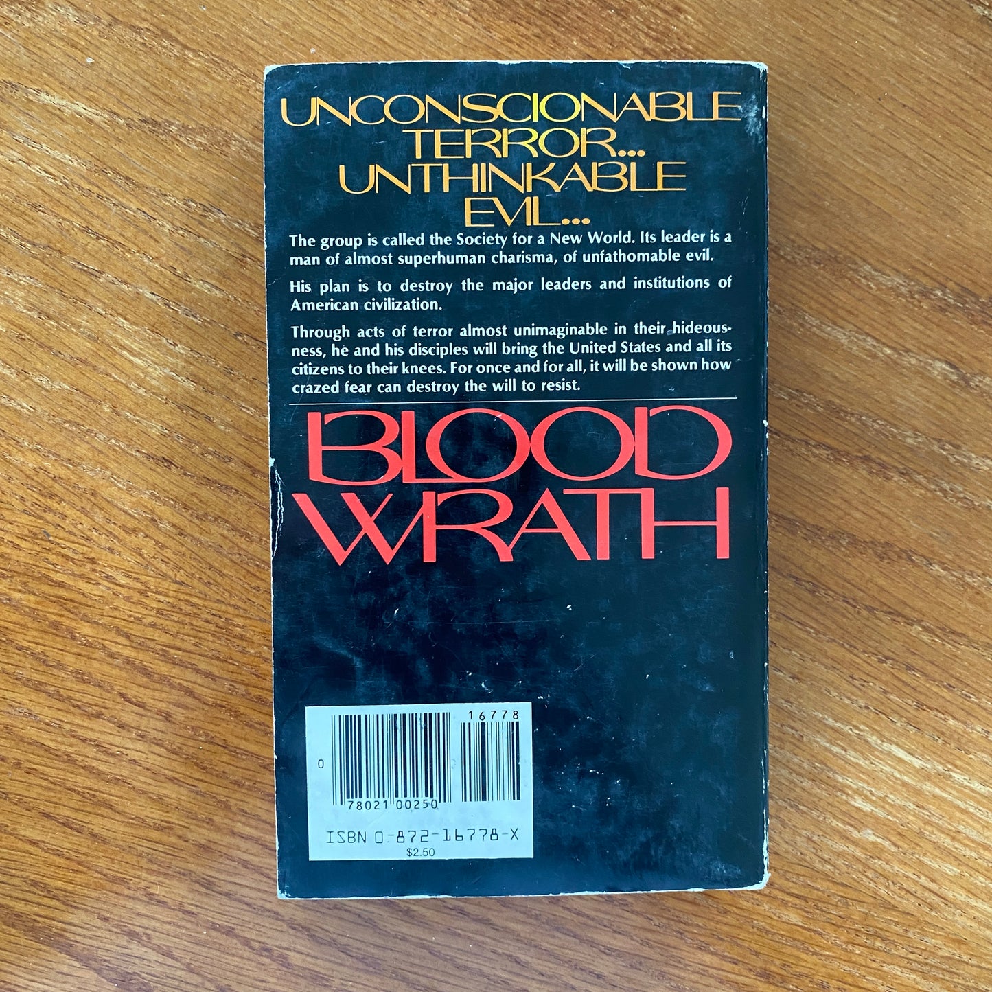 Blood Wrath - Chester Krone