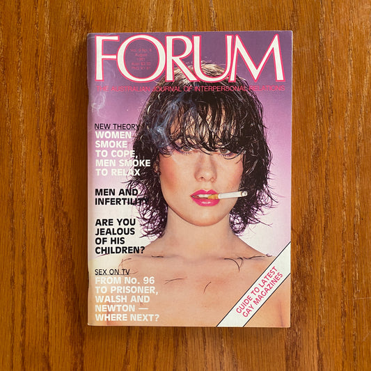 Forum: The Australian Journal of interpersonal Relations - V9#8 1981