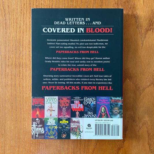 Paperbacks from Hell: The Twisted History of '70s and '80s Horror Fiction Paperback - Grady Hendrix