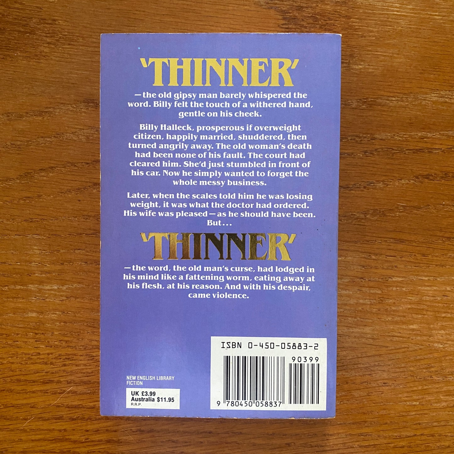 Thinner - Stephen King