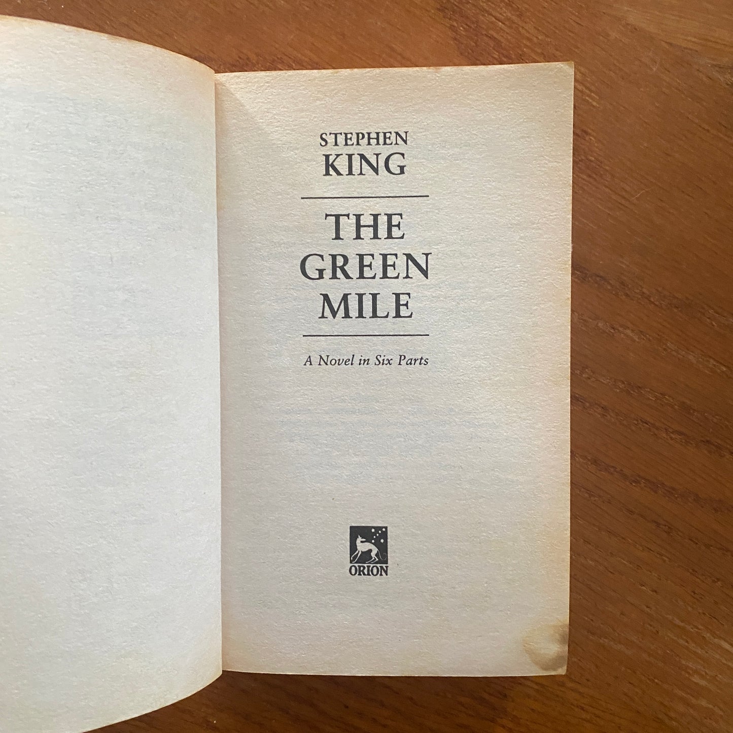 The Green Mile - Stephen King