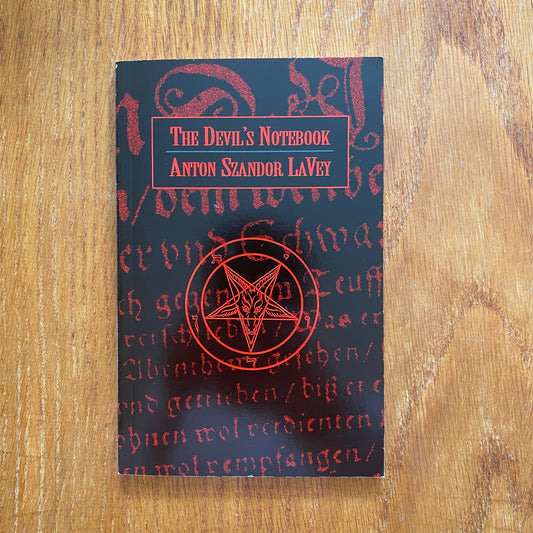 The Devil's Notebook Paperback – Anton Lavey